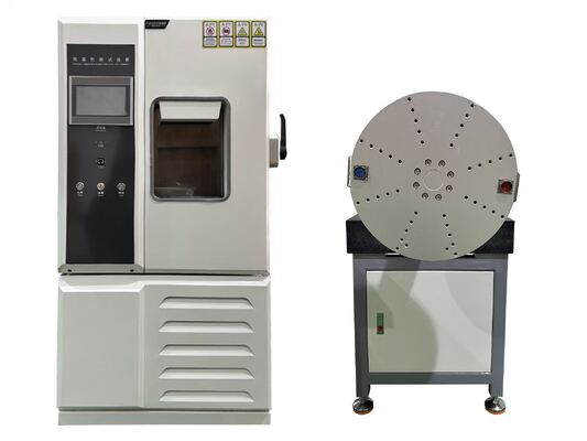 온도 챔버와 수평 1 축 비율 테이블 단일 축 온도 조절 회전 테이블